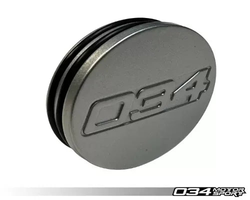 034 Motorsports ZTF Center Cap Billet Aluminum Hyper Silver for Audi VW 1996+