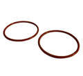 034 Motorsports ZTF Center Cap O-Ring Replacement Set, High-Temp Silicone, Fits Various Models