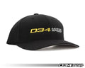 034 Motorsports Flexfit Hat - One Size Fits Most, High-Quality Material, Black