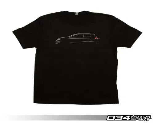 034 Motorsports Volkswagen GTI MkVII T-Shirt, 50/50 Cotton/Poly Blend, Sizes S-3XL
