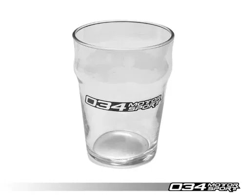 034 Motorsports Nonic Pint Glass - Premium Glassware for Audi & Volkswagen Enthusiasts