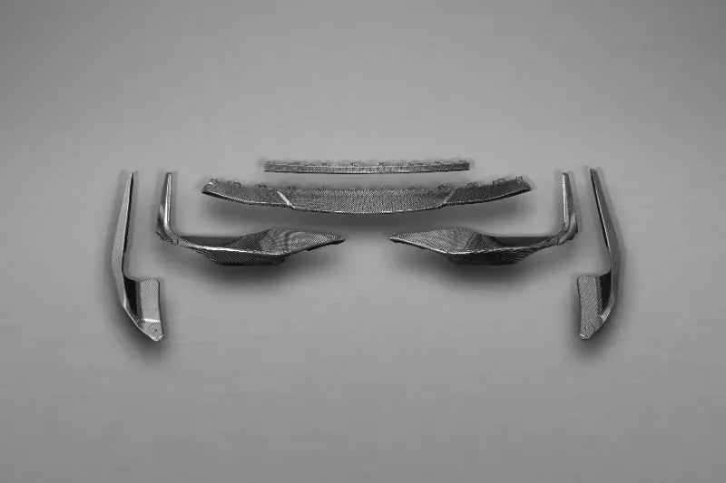 Capristo Carbon Fiber Front Spoiler for Audi RS5 (F5) 2016-2023 - Gloss/Matte Finish