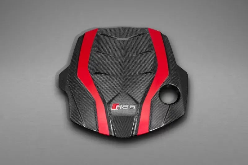 Capristo Carbon Fiber Engine Cover for Audi RS5 (F5) 2016-2023 - Gloss/Matte Finish