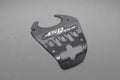 Capristo Exhaust Matte Carbon Lock Cover for Ferrari 458 Spider 2011-2015, 100% Carbon Fiber