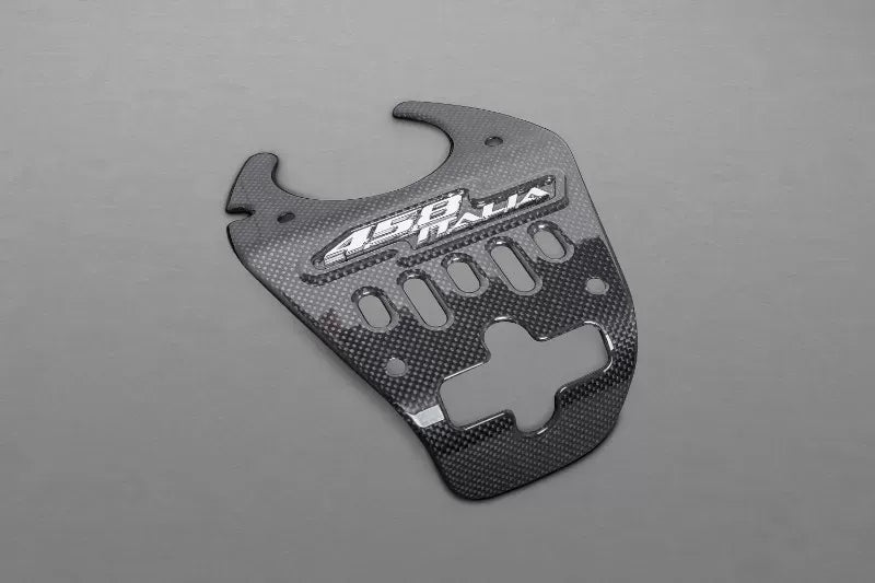 Capristo Exhaust Matte Lock Cover for Ferrari 458 Italia 2010-2015, Carbon Fiber