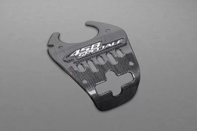 Capristo Exhaust Matte Carbon Lock Cover for Ferrari 458 Speciale 2013-2015