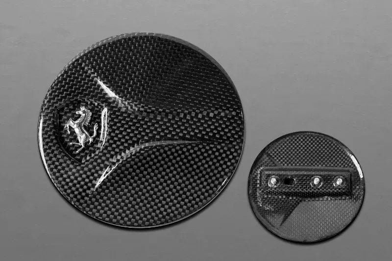 Ferrari Carbon Gas Cap Matte Finish for 458 Italia 2010-2015, Speciale, Spider