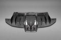 Capristo Exhaust Matte Carbon Fiber Rear Diffuser for Ferrari 458 Speciale 2013-2015