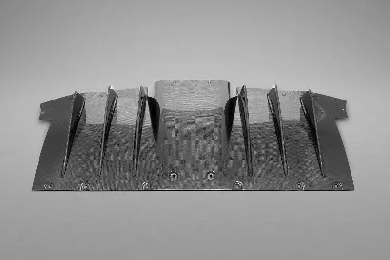 Capristo Exhaust Matte Carbon Fiber Rear Diffuser for Ferrari 458 Italia/Spider 2010-2015