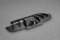 Capristo Exhaust Matte Carbon Rear Diffusor for Ferrari 488 GTB & GTS 2015-2020
