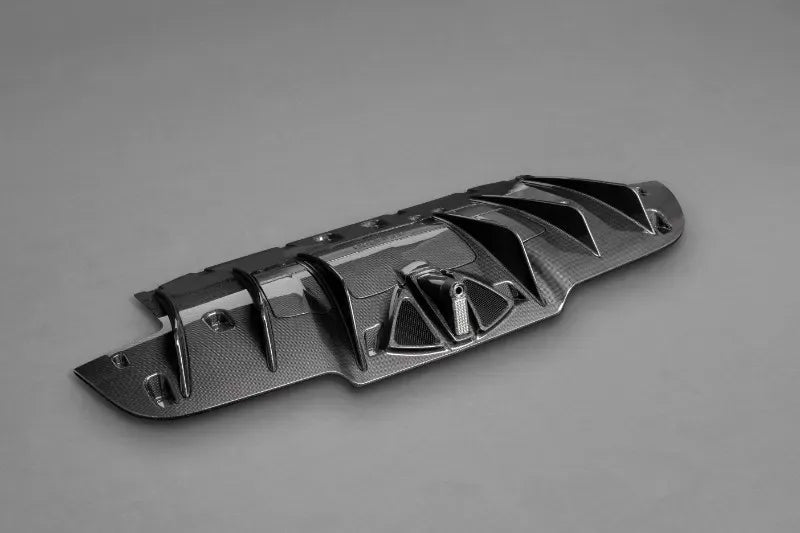 Capristo Exhaust Matte Carbon Rear Diffusor for Ferrari 488 GTB & GTS 2015-2020