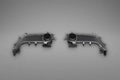 Capristo Exhaust Matte Carbon End Pipe Shells for Ferrari 488 GTB | GTS 2015-2020