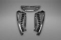 Capristo Carbon Fiber Exhaust Motor Compartment Side Covers for Ferrari 488 GTB 2015-2020
