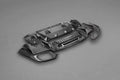 Capristo Carbon Fiber Rear Diffusor for Mercedes AMG GT/GT S 2015-2021, Gloss or Matte Finish
