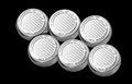 American Car Craft 6Pc White Carbon Fiber Manual Trans Slotted Engine Fluid Cap Covers Chevrolet Corvette C5 | C6 1997-2013