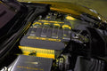 American Car Craft 2Pc Stainless Yellow Factory Overlays Illuminated Fuel Rail Covers Chevrolet Corvette Stingray C7 2014-2019