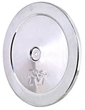 K&N 06883 9 Inch Stainless Steel Air Filter Top Plate - Universal Fitment