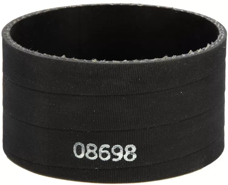 K&N 08698 Rubber Hose Coupler 3.5 Inch Black Reinforced for Custom Air Intake Systems