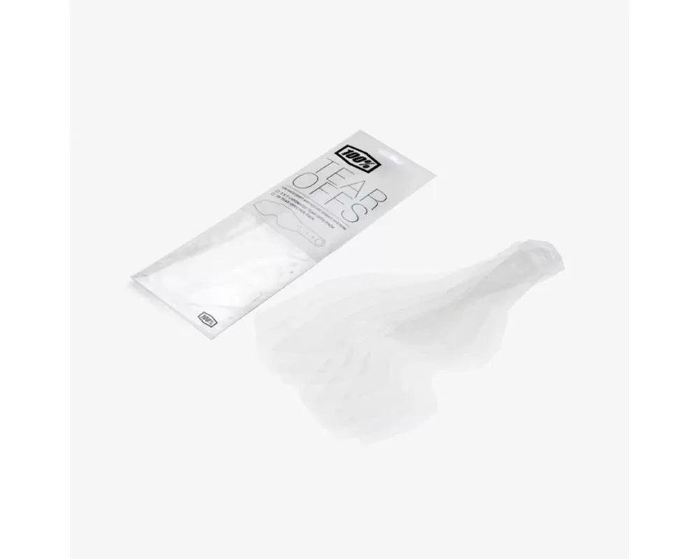 100% Racecraft|Accuri|Strata Goggle Laminated Tear-Offs Pack