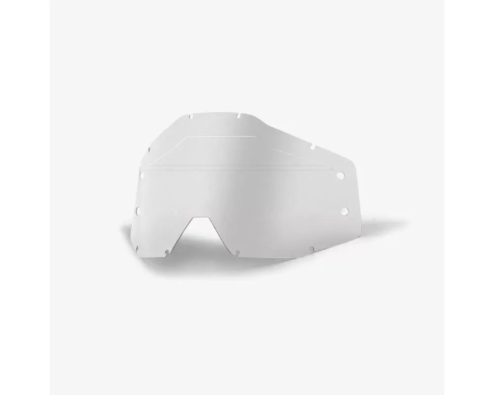 100% Accuri Forecast Youth Lens Sonic Bumps - w/ Mud Visor - Clear