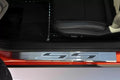 American Car Craft 2Pc Stainless Steel Bright Red Solid Outer Door Sills Chevrolet Camaro SS 2010-2015