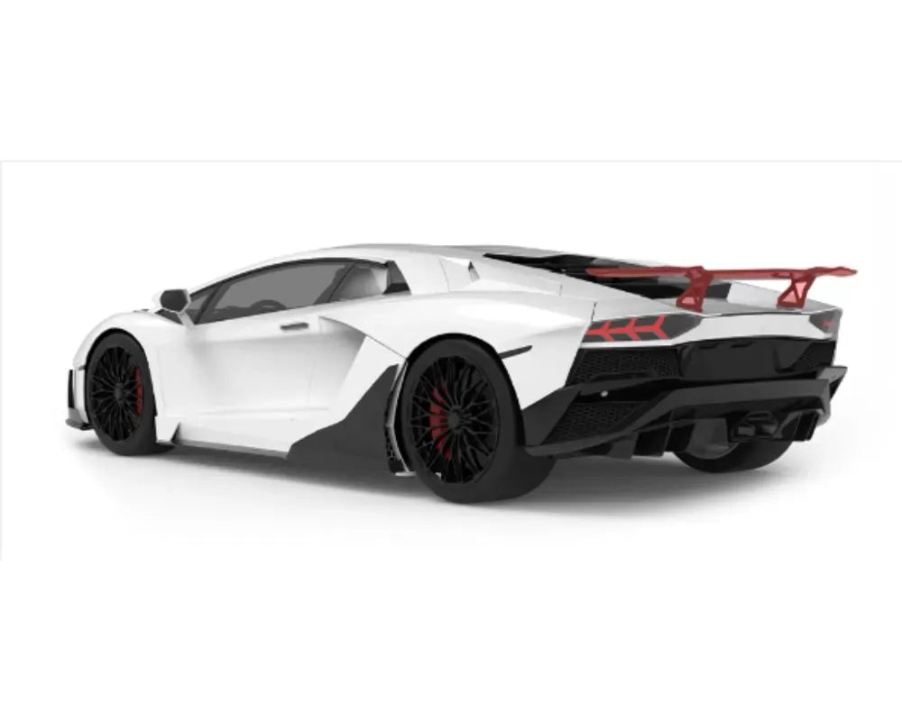 1016 Industries Forged Carbon Rear Wing + Wing Base Lamborghini Aventador LP740 2016-2020