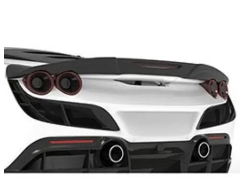 1016 Industries Aero Rear Trunk Spoiler Carbon Fiber for Ferrari F8 Tributo 2020-2021