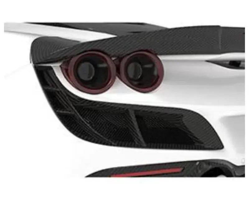 1016 Industries Aero Rear J Vents Carbon Fiber Ferrari F8