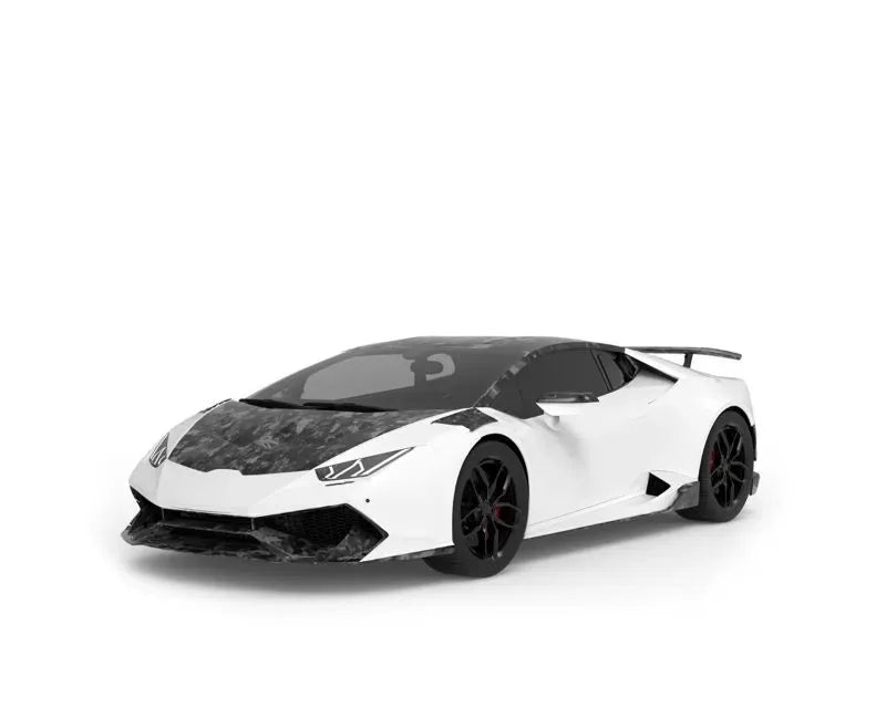1016 Industries FRP Race Hood for Lamborghini Huracan LP580 2015-2021, Carbon Finish