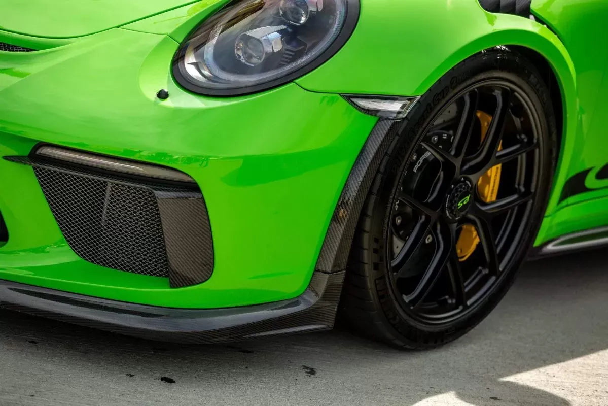 1016 Industries Carbon Fiber Front DRL Surrounds for Porsche 991.2 GT3/GT3 RS 2018-2019