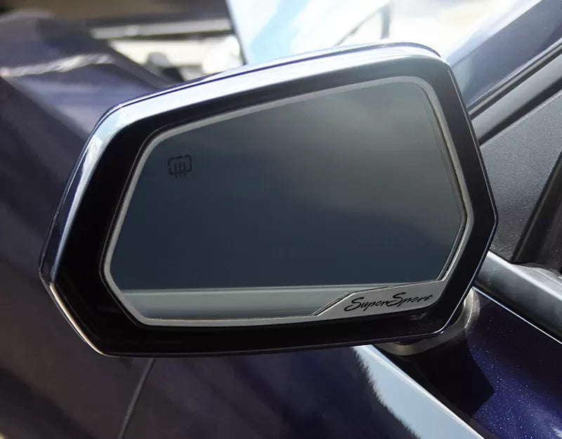 American Car Craft 2Pc SuperSport Style Side View Mirror Trim Chevrolet Camaro SS 2010-2013
