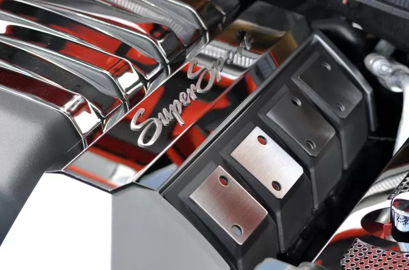 American Car Craft 2Pc Super Sport Fuel Rail Cover Trim Chevrolet Camaro SS 2010-2015