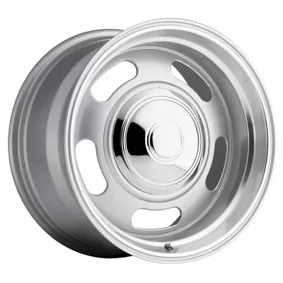 107 Classic Rally 20X8 6X139.7 +0MM 41 Lbs Silver/Trim Ring Aluminum Wheels 107 Classic Rally Series REV Wheels