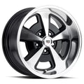 109 Magnum 18X8 5X120.65 0MM Poliished Black Gloss 31 Lbs Polished Aluminum Wheels 109 Classic Magnum Series REV Wheels