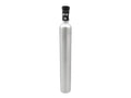Nitrous Express 7oz Mini-Bottle, 2" Diameter x 11.36" Tall, Brushed Aluminum Finish