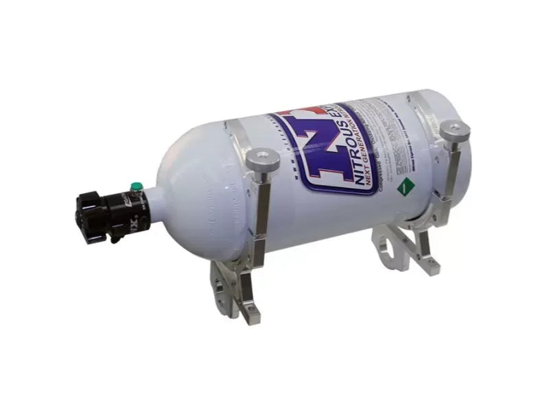 Nitrous Express Nitrous Bottle Billet Bracket for 10 & 15lb Bottles with 1-5/8in Bar Mounts