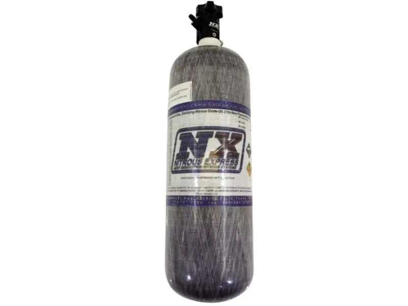 Nitrous Express 6.79" Diameter x 23.25" Tall Composite Nitrous Bottle with Lightning 500 Valve