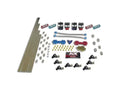 Nitrous Express 8 Cylinder NXL Nozzle Intake Plumbing Kit with Billet Aluminum Shark Nozzle