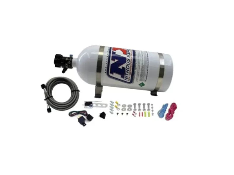Nitrous Express 8 Cylinder Nitrous System with 10LB Bottle, Brackets, Feedline Included