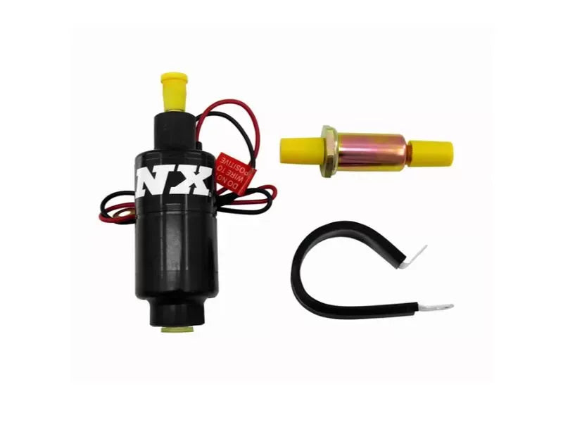 Nitrous Express Stand Alone Fuel Pump 150HP Gasoline, 5/16" Outlet, 1 Amp Draw