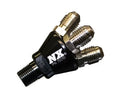 Nitrous Express NX Mini Shower Head with 1/8 NPT Male and 5/16-24 Female Outlets
