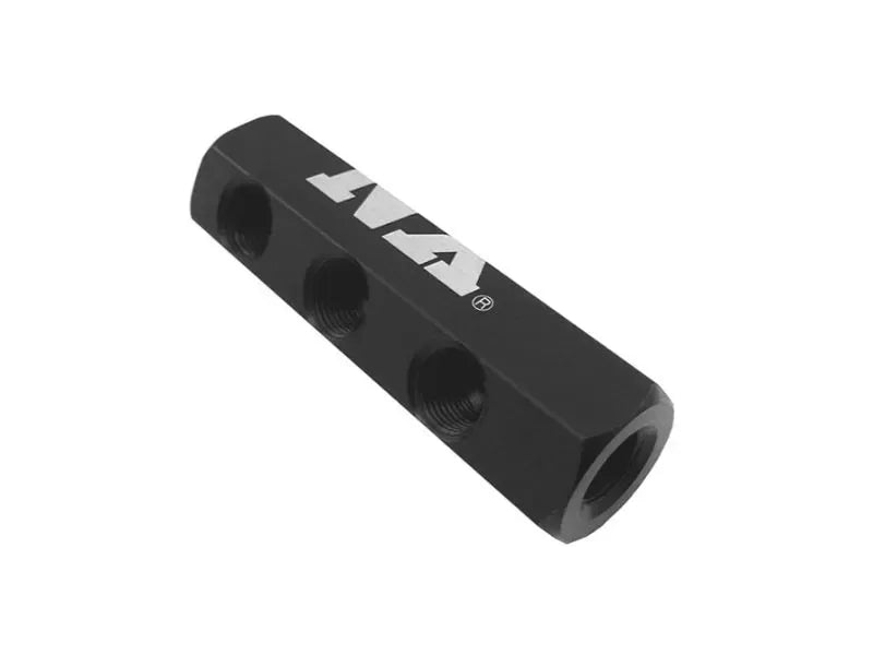 Nitrous Express Nitrous 1 Inlet 6 Outlet Fuel Distribution Block, 1/8NPT Ports