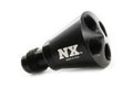 Nitrous Express Black 4 Port Showerhead Distribution Block -6 Male Fittings