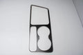 American Car Craft 2Pc Polished Stainless Trim Carbon Fiber Outer Shifter Plate Overlay Dodge Challenger 5.7L | SRT8 2008-2014