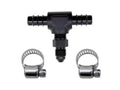 Nitrous Express 5/16 Fuel T-Fitting 5/16 Hose Barb to 4AN Male Connector