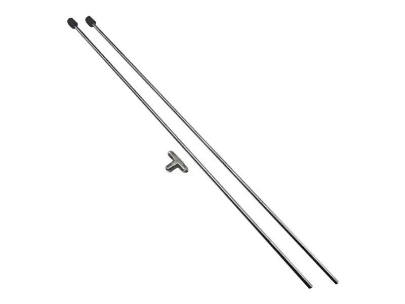Nitrous Express Nitrous Dual Vent Purge System Plumbing Kit - Stainless Hardline, 1/8 NPT