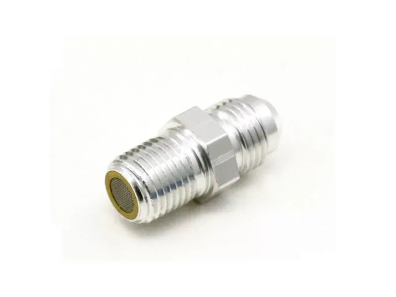 Nitrous Express 6AN Filter Fitting, 1/4NPT to 6AN, for NX Super Shark Solenoids