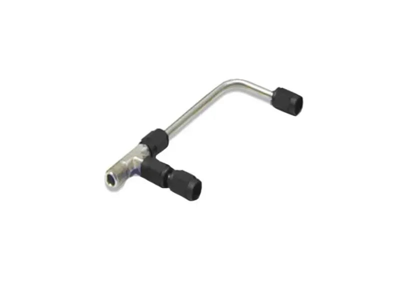 Nitrous Express Black 4150 Gemini SS Solenoid to Plate Connectors for Nitrous Systems