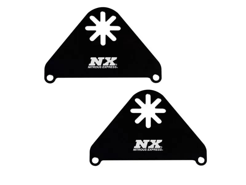 Nitrous Express Holley Hi-Ram Solenoid Brackets - Fits Hi-Ram Manifold, Includes 2 Brackets