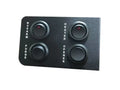 Nitrous Express Custom Switch Panel for 1998-2002 Chevrolet Camaro, Brushed Black Aluminum